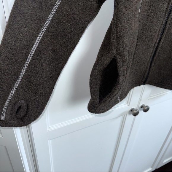 Kuhl Alfpaca Women’s Fleece Full Zip Brown Jacket Small - Picture 9 of 12